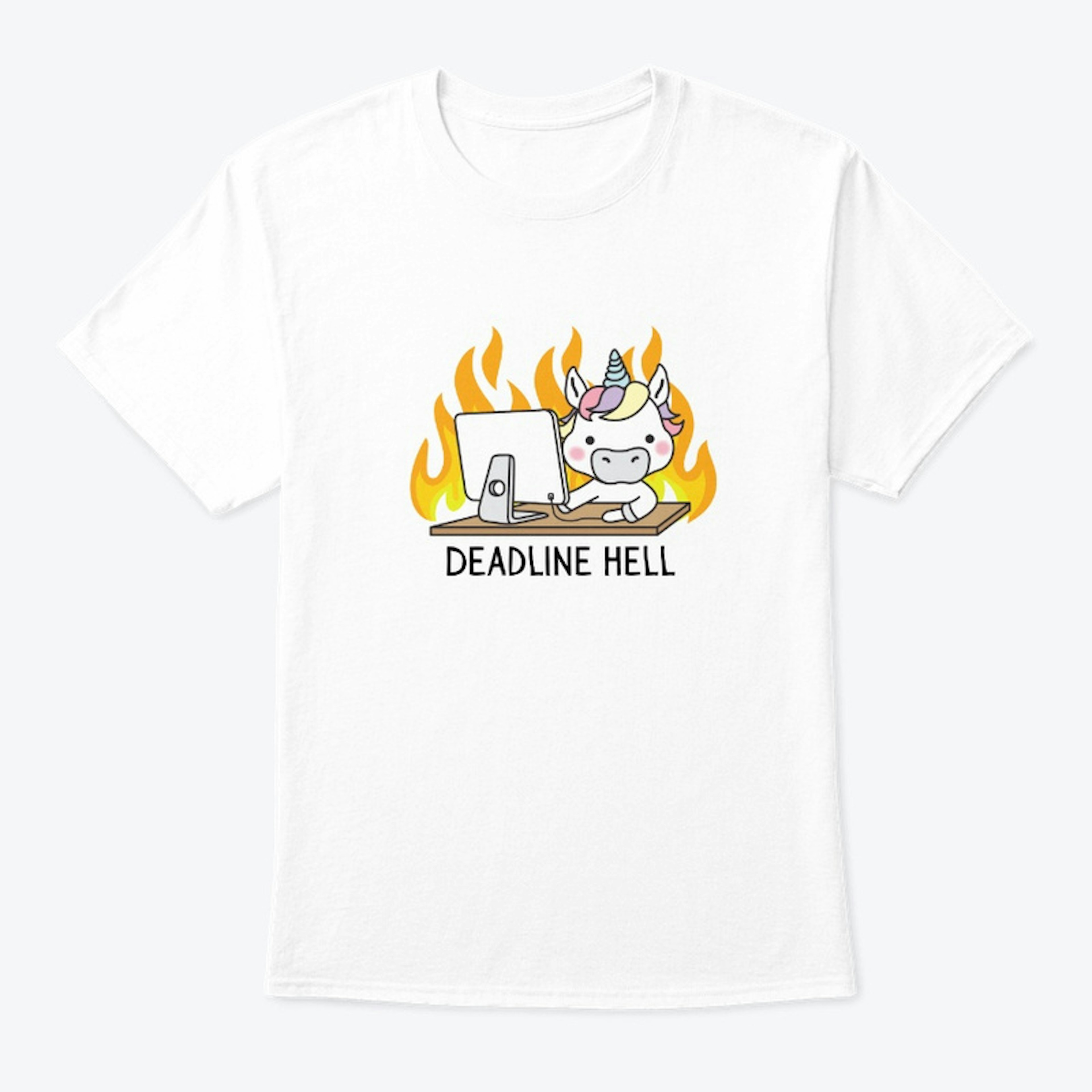 P. Etc - Deadline Hell Unicorn T-Shirt